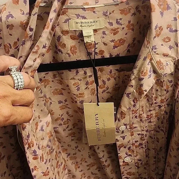 AUTHENTIC BURBERRY FLORAL DRESS - Picture 10 of 12